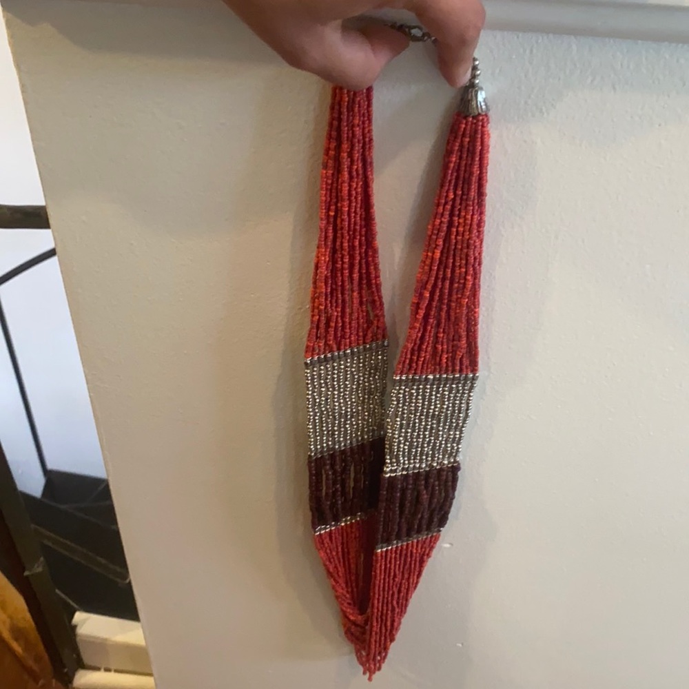 Long necklace, Hand made in the Bahamas!
